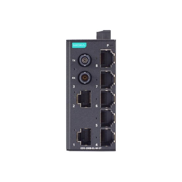 MOXA EDS-2008-EL-M-ST Unmanaged Ethernet Switches