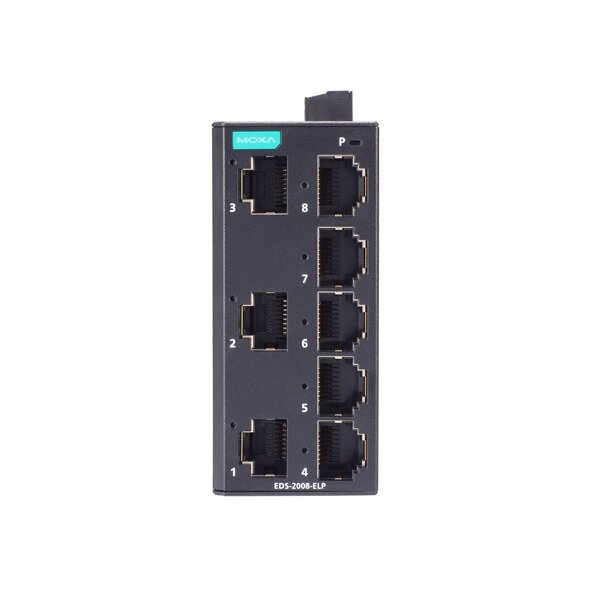 MOXA EDS-2008-ELP Unmanaged Ethernet Switches