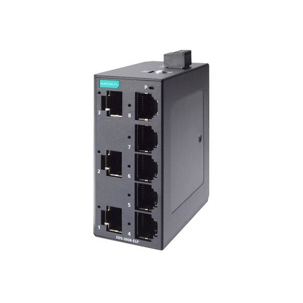 MOXA EDS-2008-ELP Unmanaged Ethernet Switches