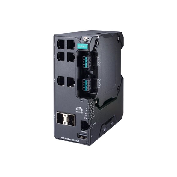 MOXA EDS-4008-4P-2GT-2GS-LVA-T Managed Ethernet Switch