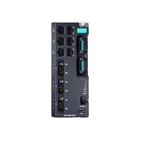 MOXA EDS-4009-3SSC-LV Managed Ethernet Switch