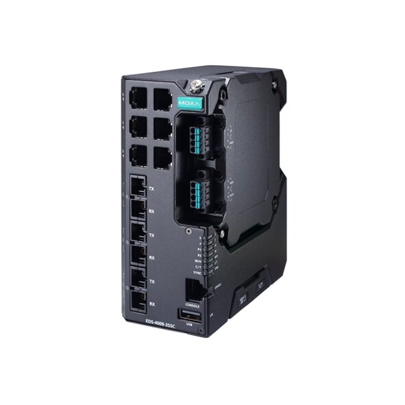 MOXA EDS-4009-3SSC-LV Managed Ethernet Switch