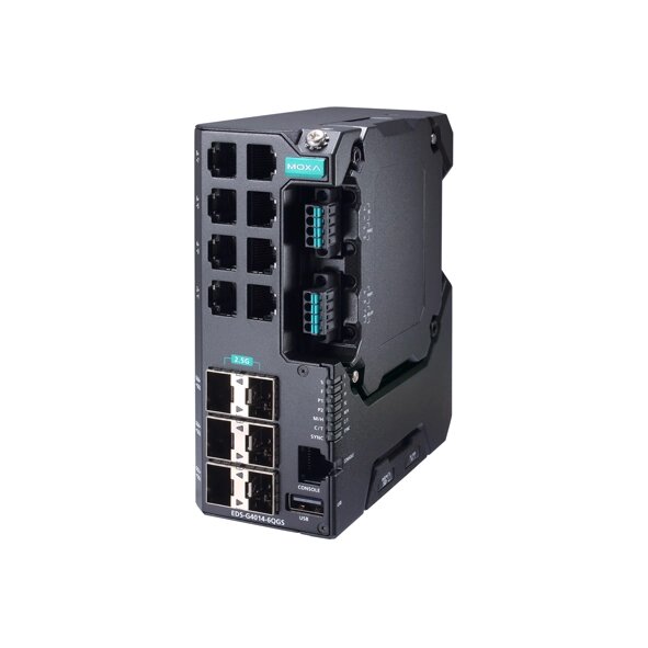 MOXA EDS-G4014-6QGS-HV Managed Ethernet Switch