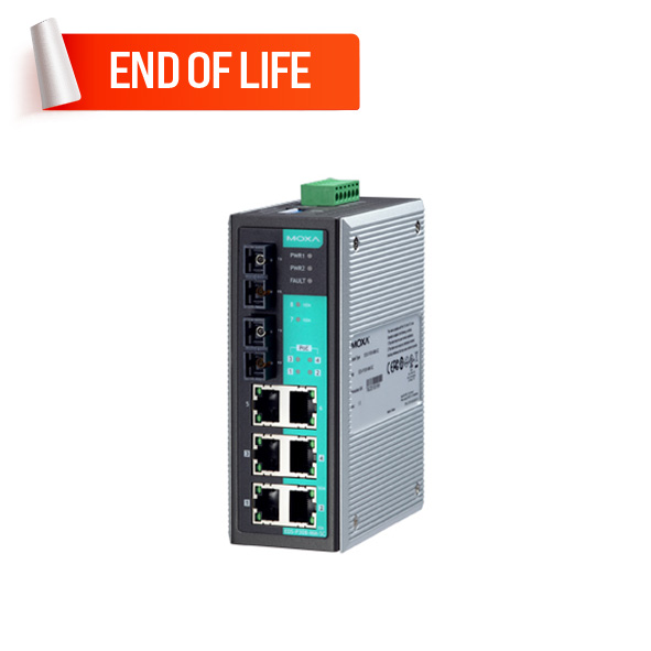 MOXA EDS-P308-SS-SC Unmanaged Ethernet Switches