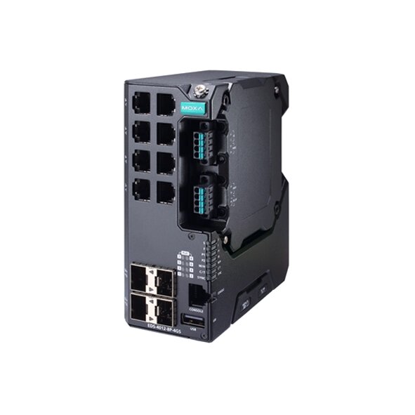 MOXA EDS-4012-8P-4GS-LVB-T Managed Ethernet Switch