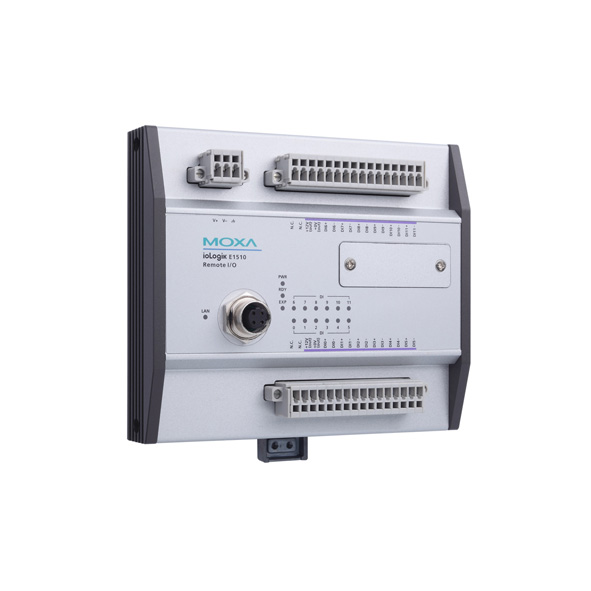 MOXA ioLogik E1510-M12-CT-T Ethernet Remote I/O