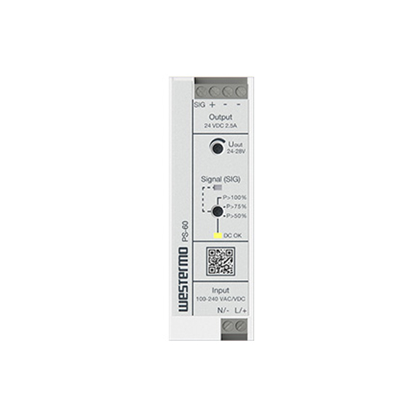 Westermo PS-60 DIN-rail Power Supply