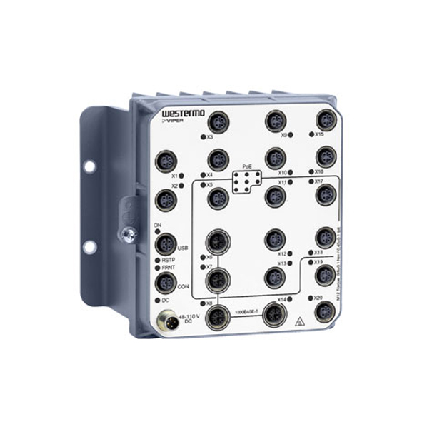 Westermo Viper-220A-T4G-P8-LV Managed Ethernet Switch