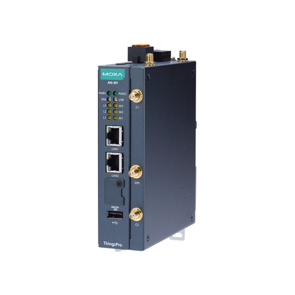 MOXA AIG-301-T-AP-AZU-LX Advanced IIoT Gateway
