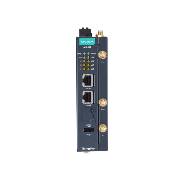 MOXA AIG-302-T-AP-AZU-LX Advanced IIoT Gateway