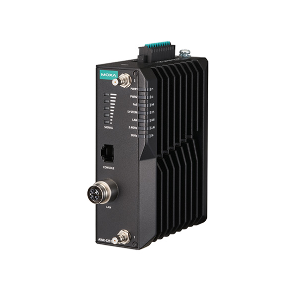 MOXA AWK-3251A-M12-RCC-UN-CT-T Wireless AP/Client