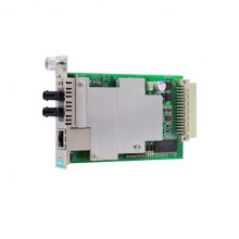 MOXA CSM-400-1218-T slide-in Ethernet-to-Fiber Media Converters