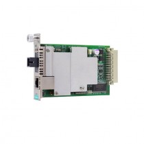 MOXA CSM-400-1224-T slide-in Ethernet-to-Fiber Media Converters