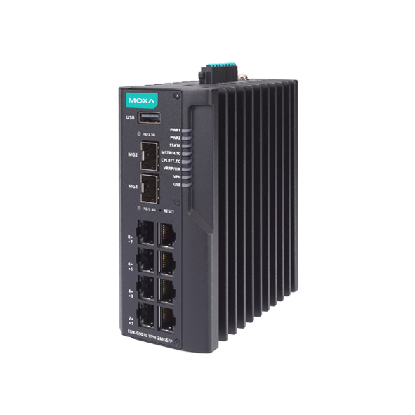 MOXA EDR-G9010-VPN-2MGSFP-HV-T Industrial Secure Router