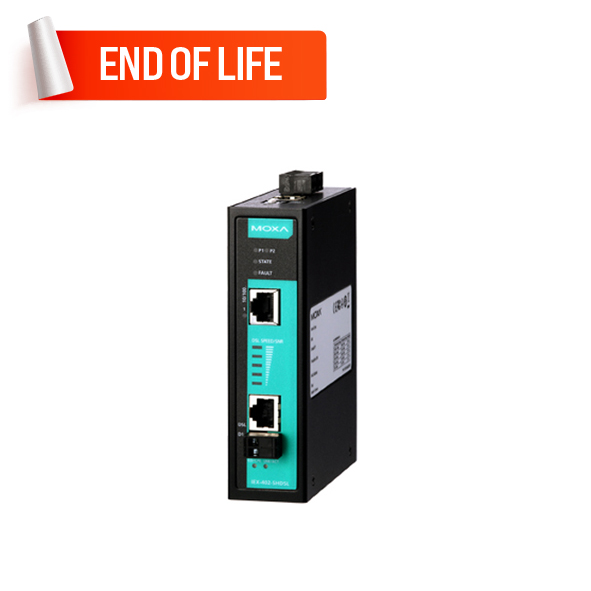 MOXA IEX-402-SHDSL-T Industrial Managed SHDSL Ethernet Extender