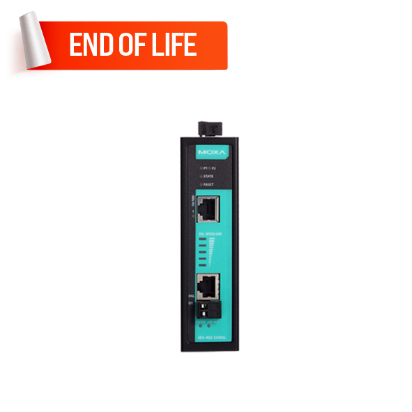 MOXA IEX-402-VDSL2 Industrial Managed VDSL2/SHDSL Ethernet Extender