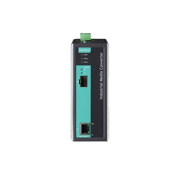 MOXA IMC-101G-T-IEX Ethernet to Fiber Converter