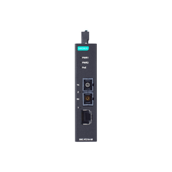 MOXA IMC-P21A-G2-M-SC Ethernet to Fiber Converter
