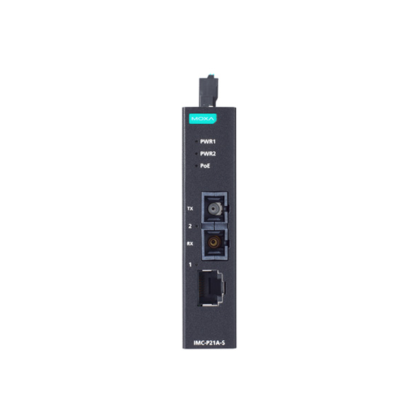MOXA IMC-P21A-G2-S-SC Ethernet to Fiber Converter