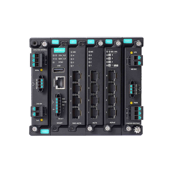 MOXA MDS-G4012-L3 Modular Managed Ethernet Switch