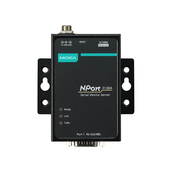 MOXA NPort 5130A w/ Adapter Serial to Ethernet Device Server
