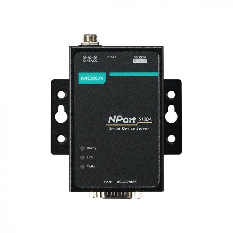 MOXA NPort 5130A w/o Adapter Serial to Ethernet Device Server
