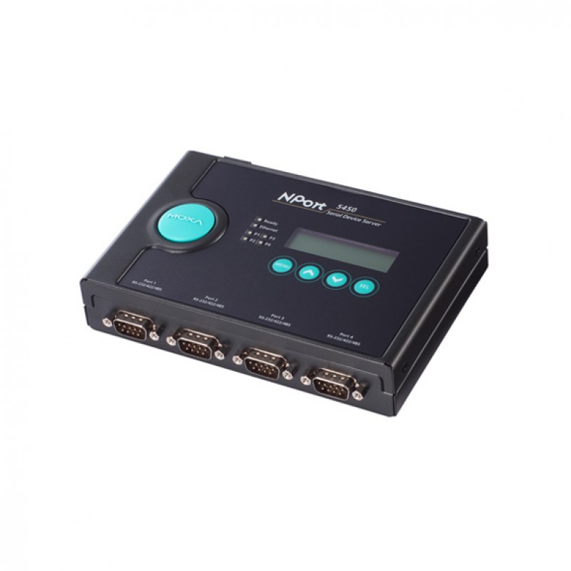 MOXA NPort 5450I w/o Adapter Serial to Ethernet Device Server