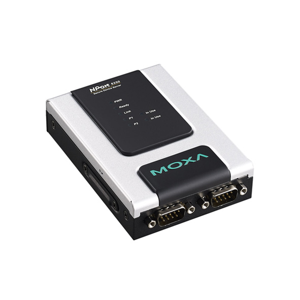 MOXA NPort 6250-S-SC-T Serial to Ethernet Device Server