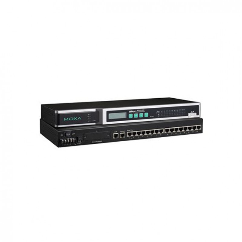 MOXA NPort 6610-16-48V Serial to Ethernet Device Server