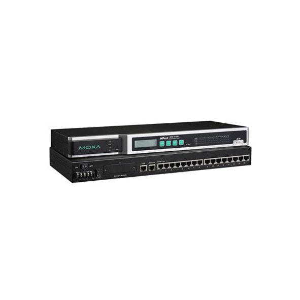 MOXA NPort 6610-16-48V Serial to Ethernet Device Server