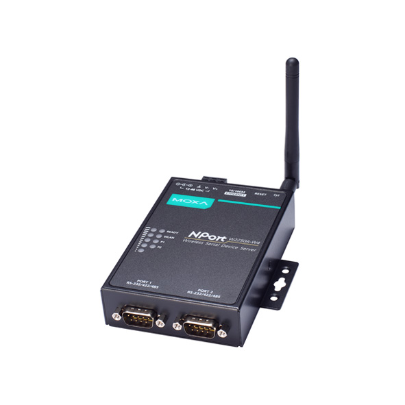MOXA NPort W2250A-W4-T-US Serial to Wireless Device Server