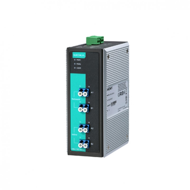 MOXA OBU-102-SS-LC-FN Optical Fiber Bypass Unit