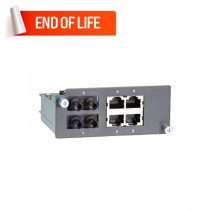 MOXA PM-7200-2MST4TX Fiber Ethernet Module