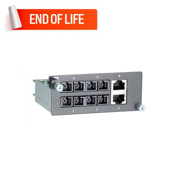 MOXA PM-7200-4MSC2TX Fiber Ethernet Module