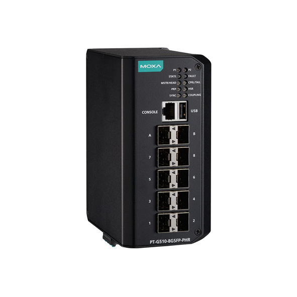 MOXA PT-G510-8GSFP-PHR-HV Managed Ethernet Switch