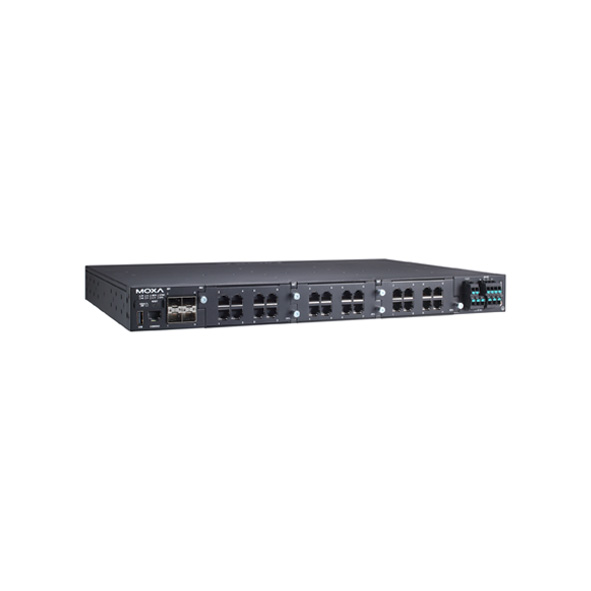 MOXA RKS-G4028-L3-4GS-LV-T Rackmount Ethernet Switch