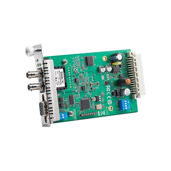 MOXA TCF-142-S-ST-RM Serial to Fiber Slide-in Module