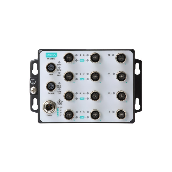 MOXA TN-G6512-8GPoE-WV-CT-T Managed Ethernet Switches