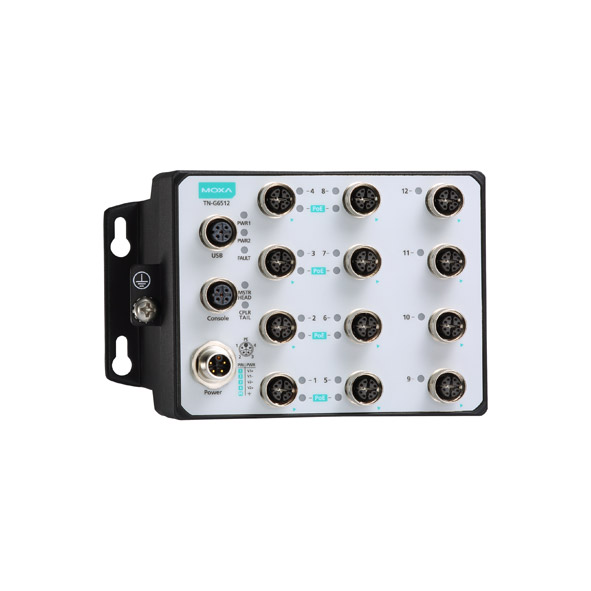 MOXA TN-G6512-8GPoE-WV-T Managed Ethernet Switches