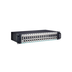 MOXA TRC-2190-DC-48V 19-inch Rackmount Chassis For Media Converter