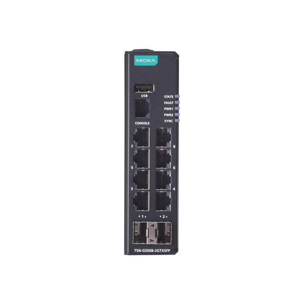 MOXA TSN-G5008-2GTXSFP Managed Ethernet Switch