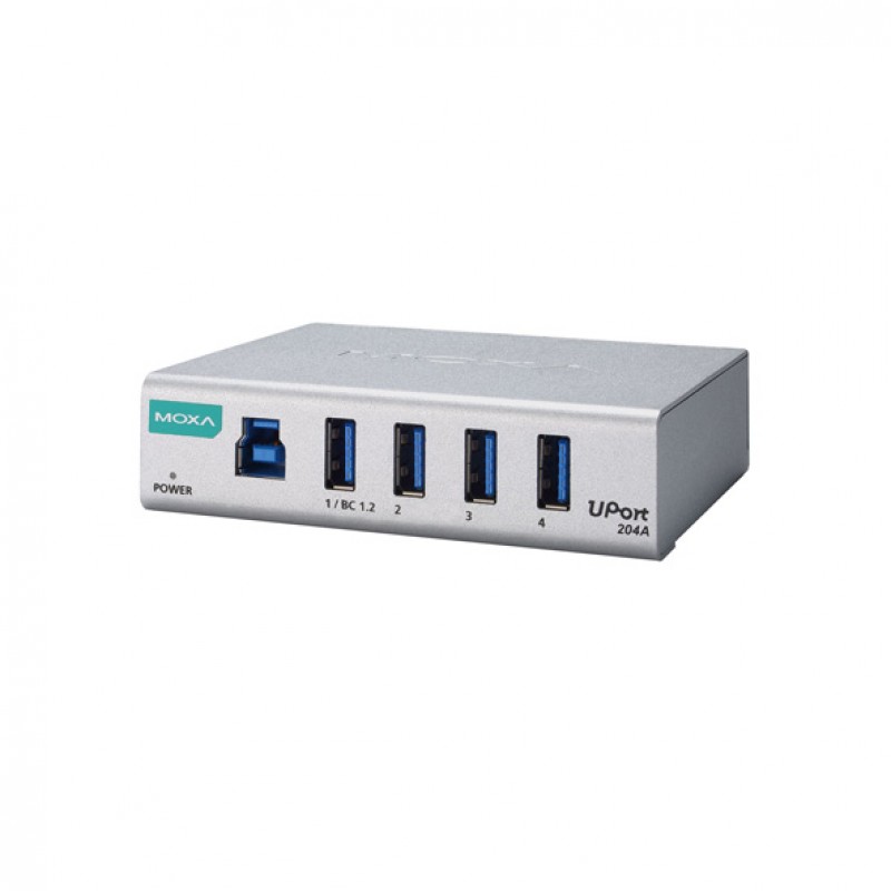 MOXA UPort 204A 4-Port Industrial USB Hub