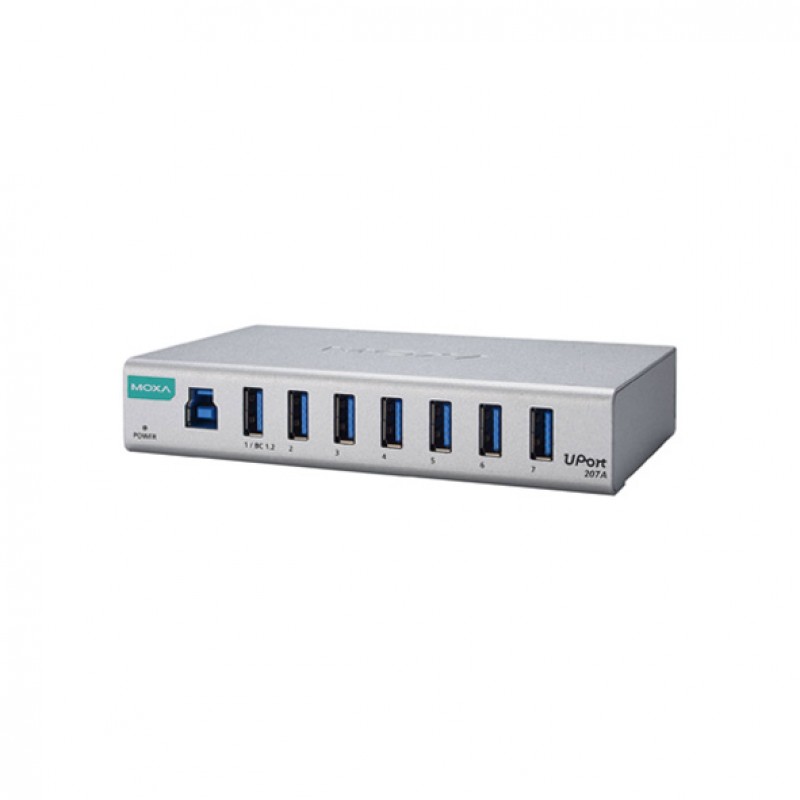 MOXA UPort 207A 7-Port Industrial USB Hub