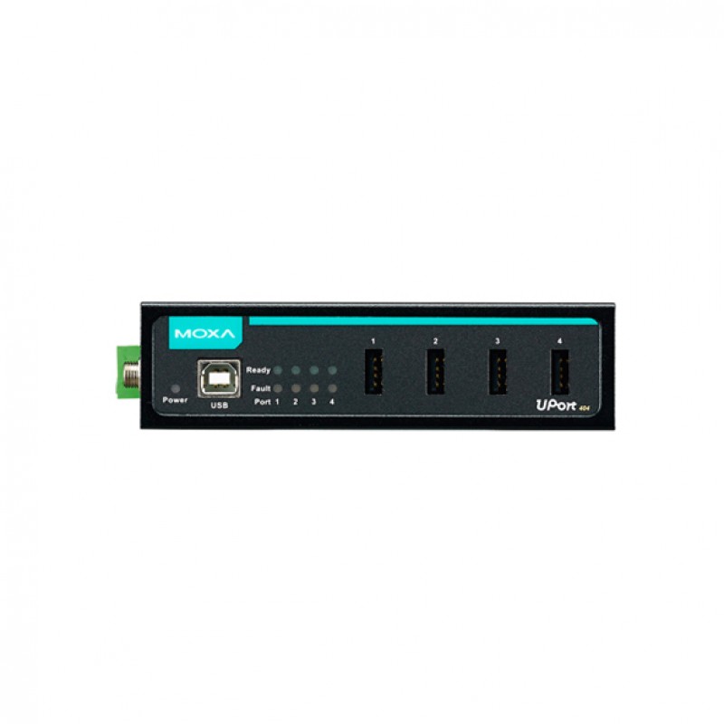 MOXA UPort 404-T w/o Adapter 4-Port Industrial USB Hub