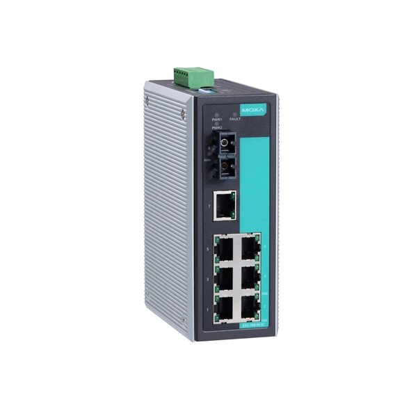 MOXA EDS-308-S-SC Unmanaged Ethernet Switches