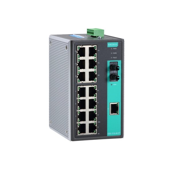 MOXA EDS-316-M-ST Unmanaged Ethernet Switches