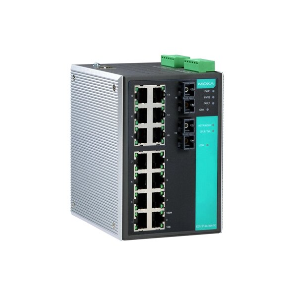 MOXA EDS-516A-MM-SC-T Managed Ethernet Switches