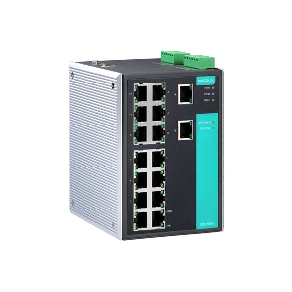 MOXA EDS-516A-T Managed Ethernet Switches