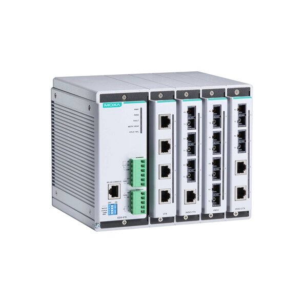 MOXA EDS-616 Compact Modular Managed Ethernet Switches