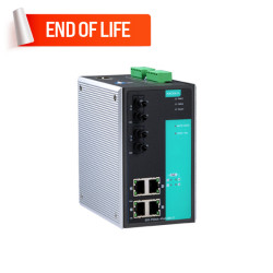 MOXA EDS-P506A-4PoE-MM-ST-T Managed Ethernet Switches